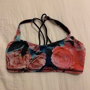 Lululemon Floral Sports Bra